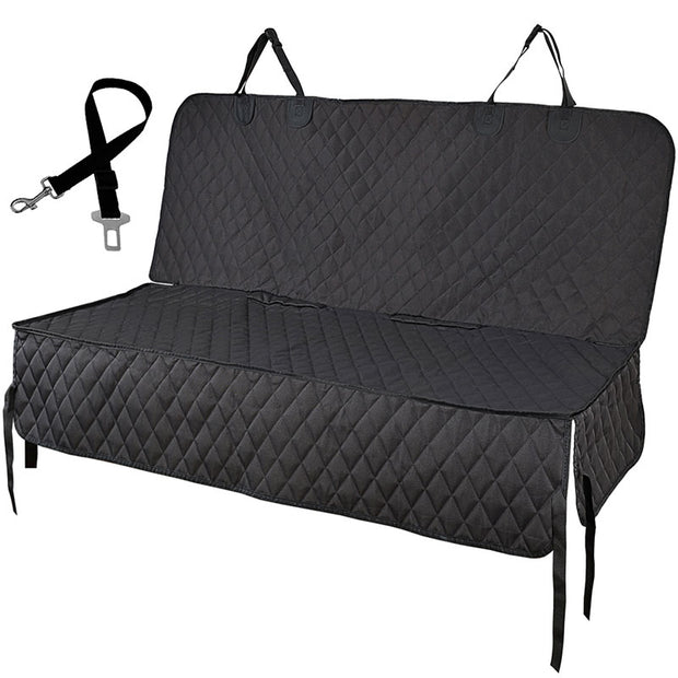 Protection de banquette noire pour le transport d'animaux de compagnie en voiture