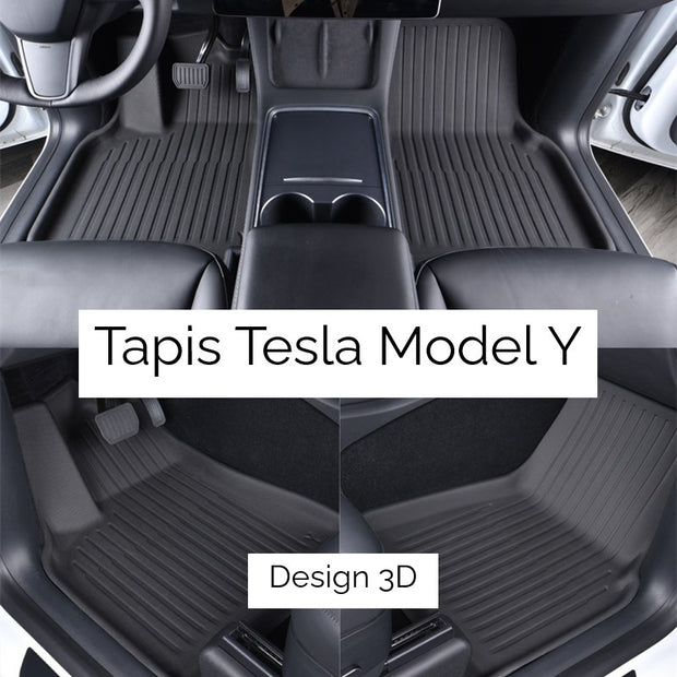 Tapis intérieur caoutchouc Tesla Model Y
